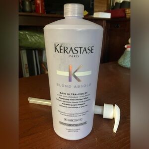 Kerastase Blond Absolu Bain Ultra-Violet Shampoo - 1000ml bottle